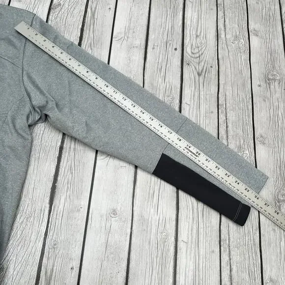 The North Face Mens Canyonlands Full-Zip Fleece Heather Gray Sweatshirt Size 2XL - Picture 6 of 12